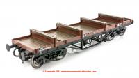 7F-061-003 Dapol YRV Bogie Bolster E Wagon number B923528 in BR Bauxite Livery with S&T Branding